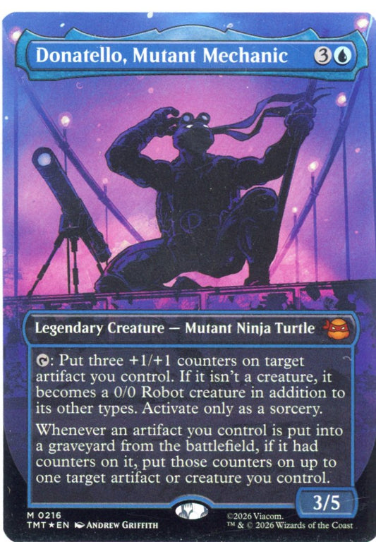 Donatello, Mutant Mechanic (Borderless) - Teenage Mutant Ninja Turtles (TMT)