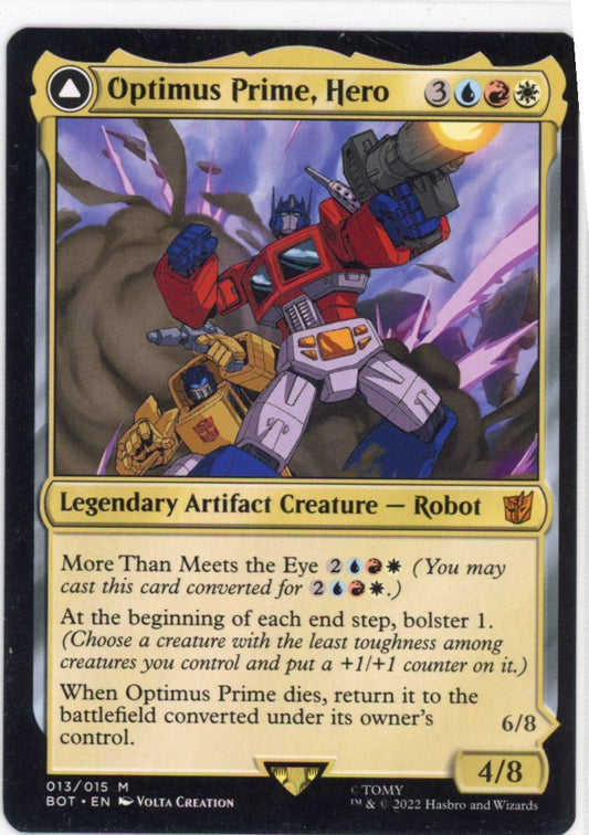 Optimus Prime, Hero - Universes Beyond: Transformers (BOT)