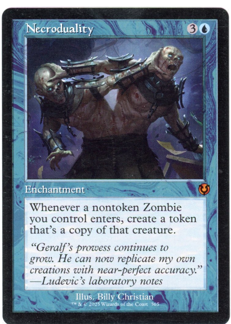 Necroduality (Retro Frame) - Innistrad Remastered (INR)