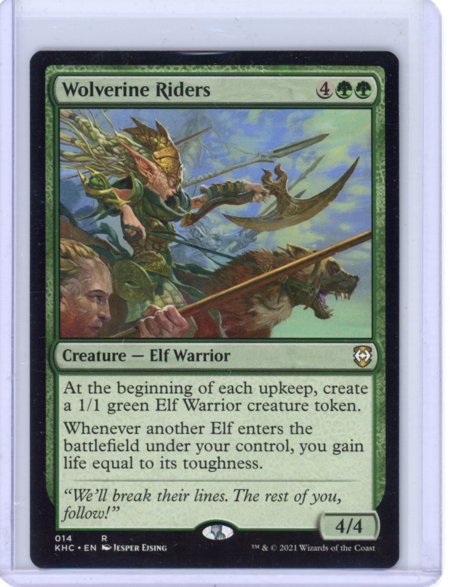 Wolverine Riders - Commander: Kaldheim (KHC)