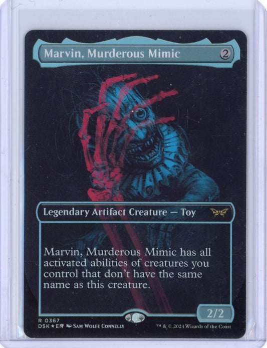 Marvin, Murderous Mimic (Showcase) - Duskmourn: House of Horror (DSK)
