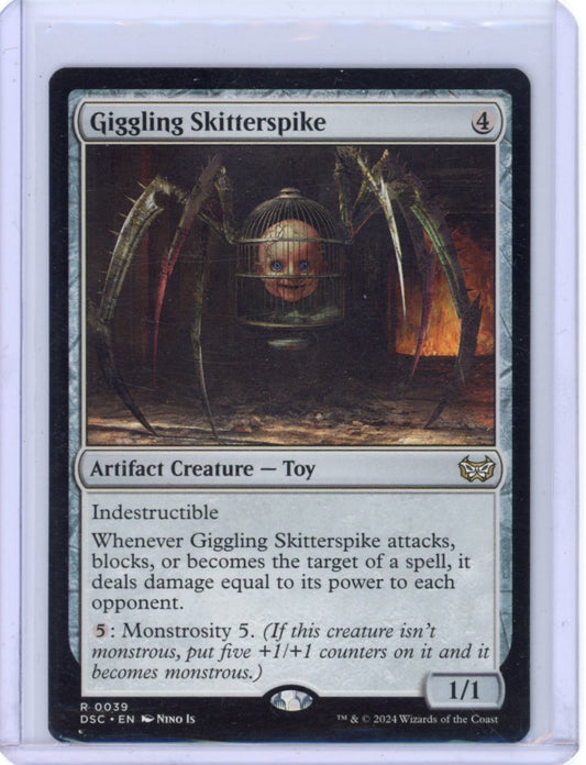 Giggling Skitterspike - Commander: Duskmourn: House of Horror (DSC)