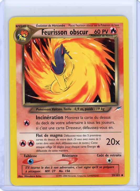 Dark Quilava Neo Destiny -39/105- Feurisson Obscur {French}