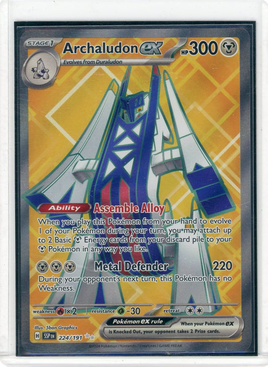 Archaludon ex - 224/191 - SV08: Surging Sparks