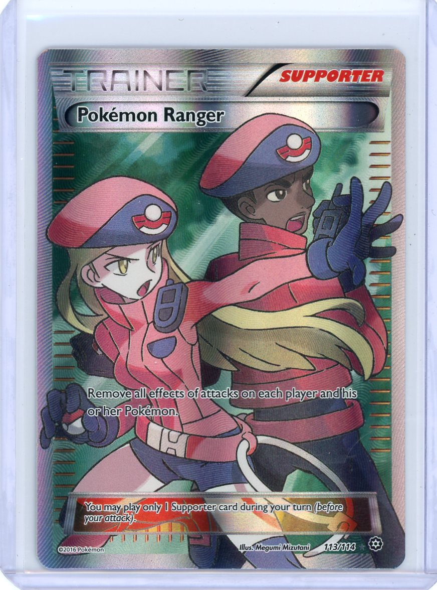 Pokemon Ranger (Full Art) - XY - Steam Siege – Holo Horse Games LLC