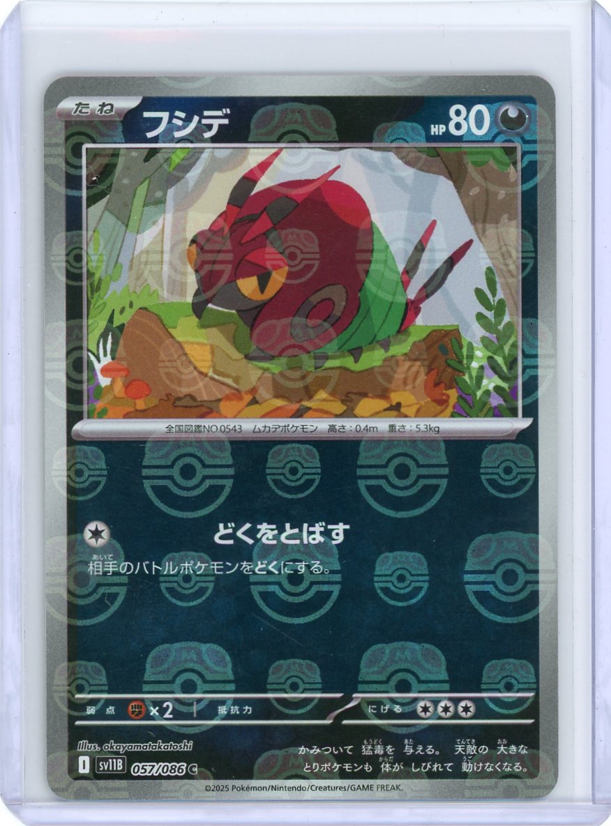 Venipede - 057/086 (Master Ball Pattern) - SV11B: Black Bolt