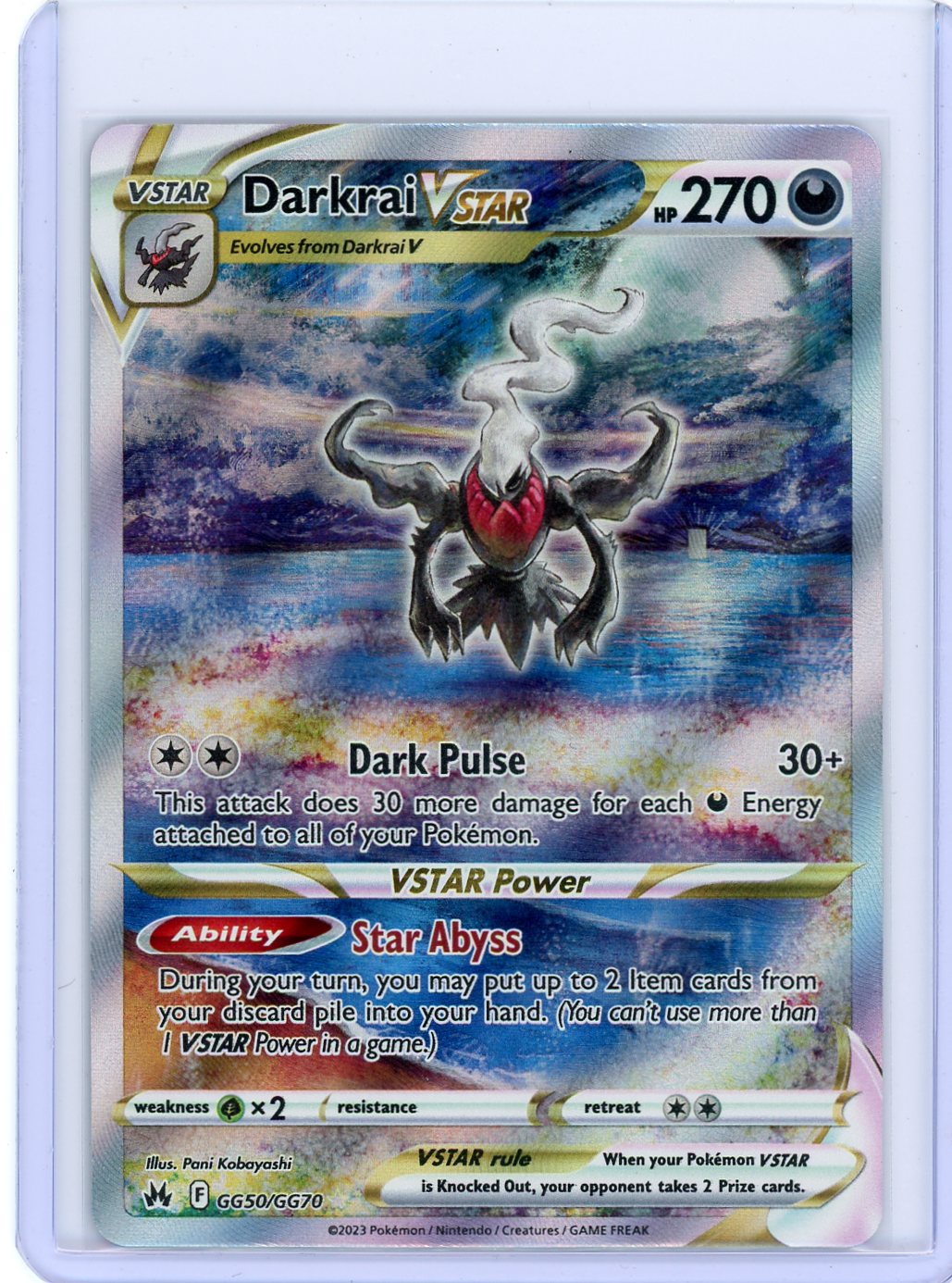 Darkrai VSTAR - Crown Zenith: Galarian Gallery