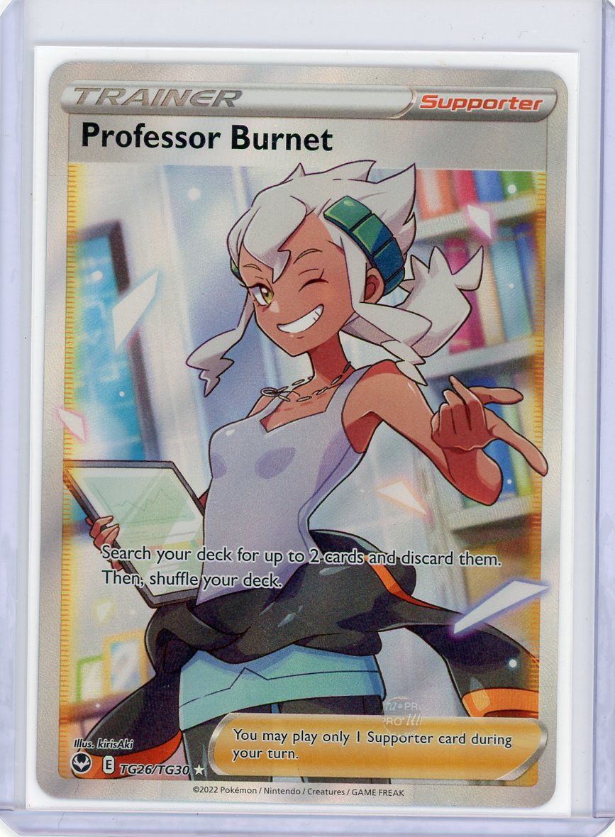 Professor Burnet - SWSH12: Silver Tempest Trainer Gallery