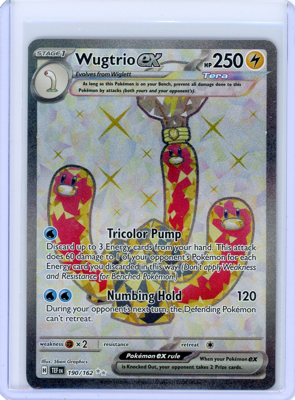 Wugtrio ex - 190/162 - SV05: Temporal Forces