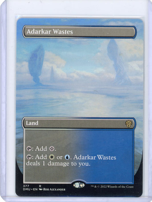 Adarkar Wastes (Borderless) - Dominaria United