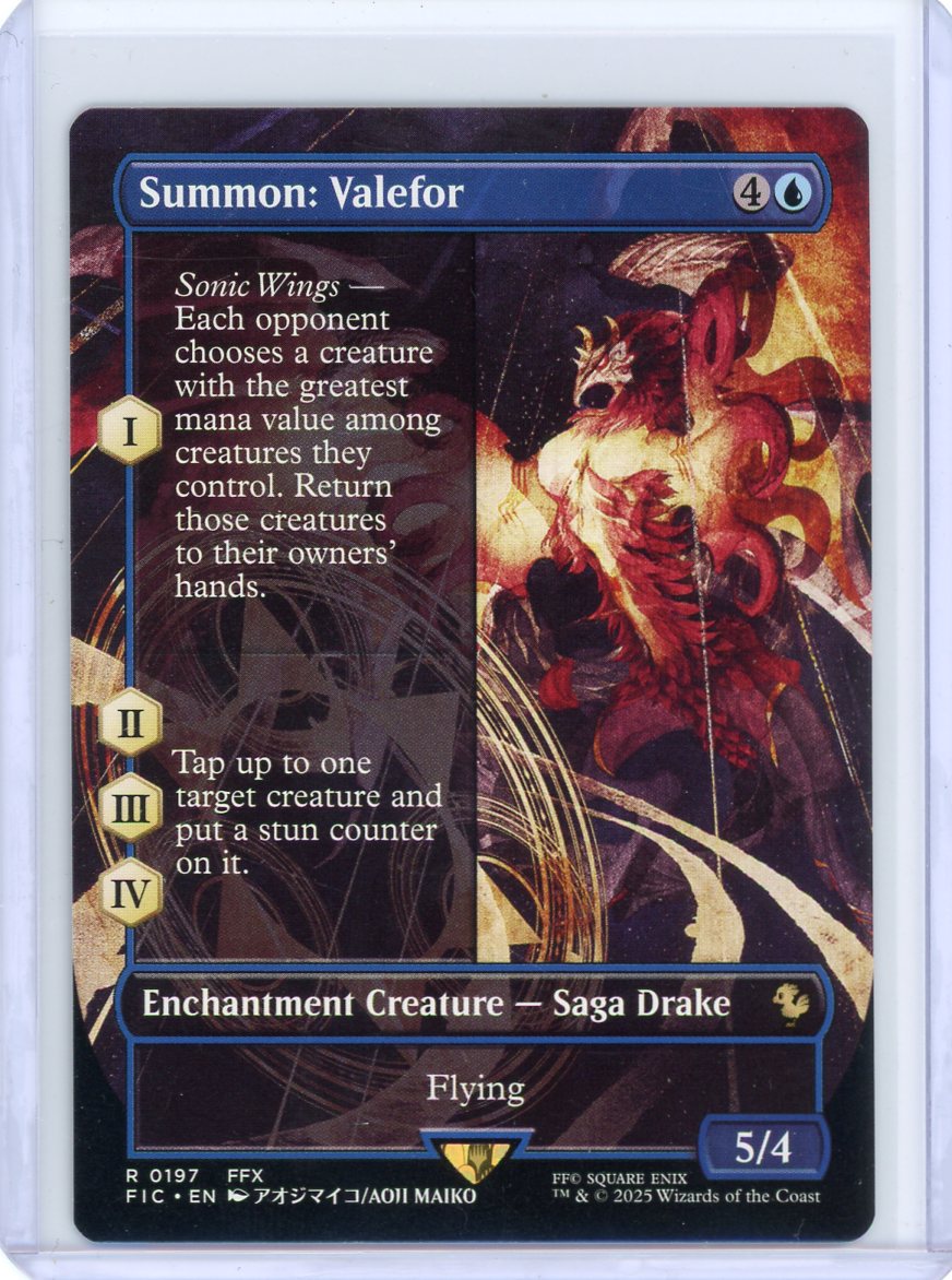 Summon: Valefor (Borderless) - Commander: FINAL FANTASY