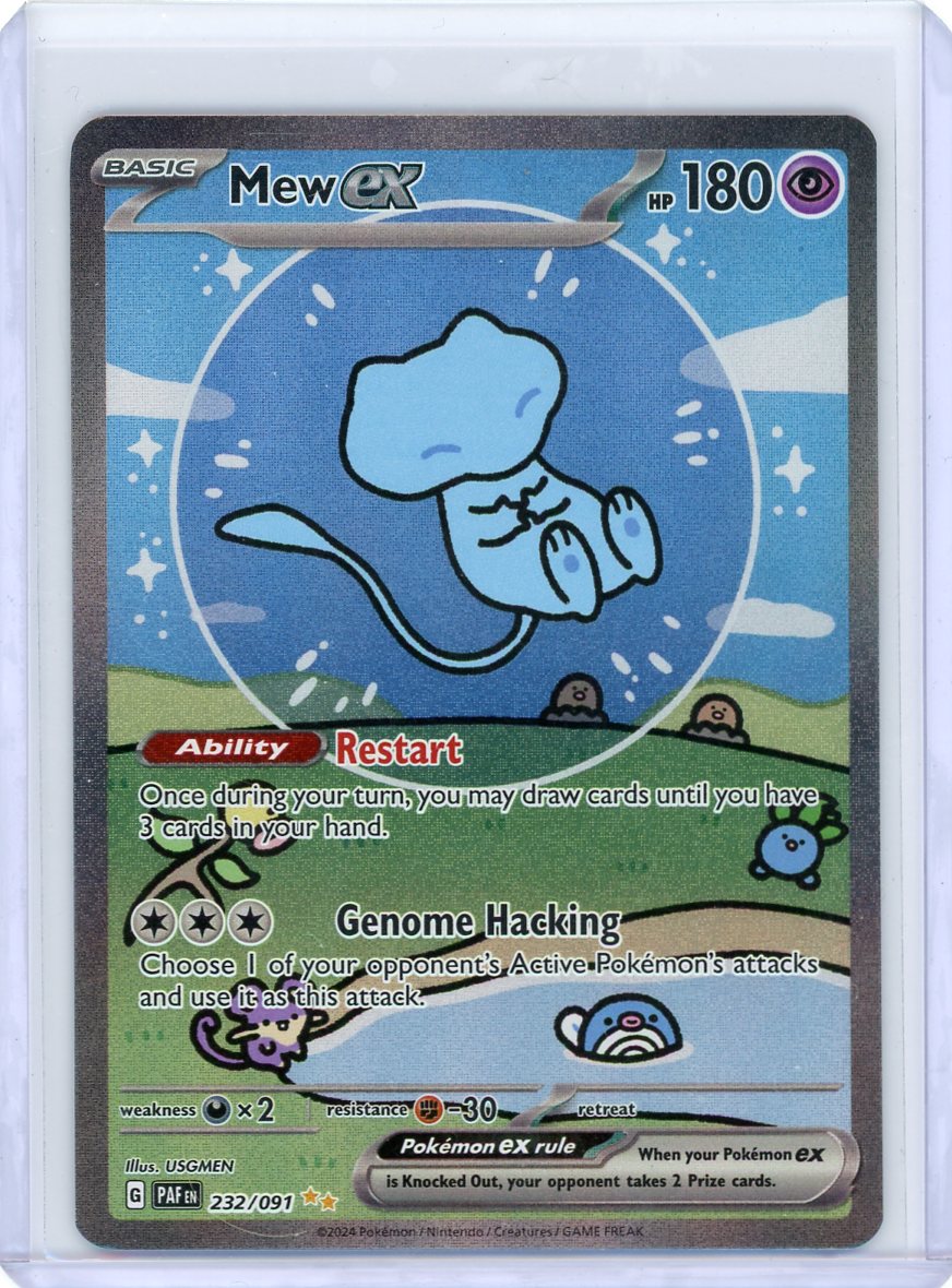 Mew ex - 232/091 - SV: Paldean Fates [NM]