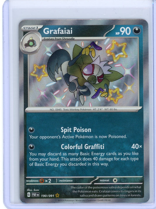 Grafaiai - SV: Paldean Fates - 190/091