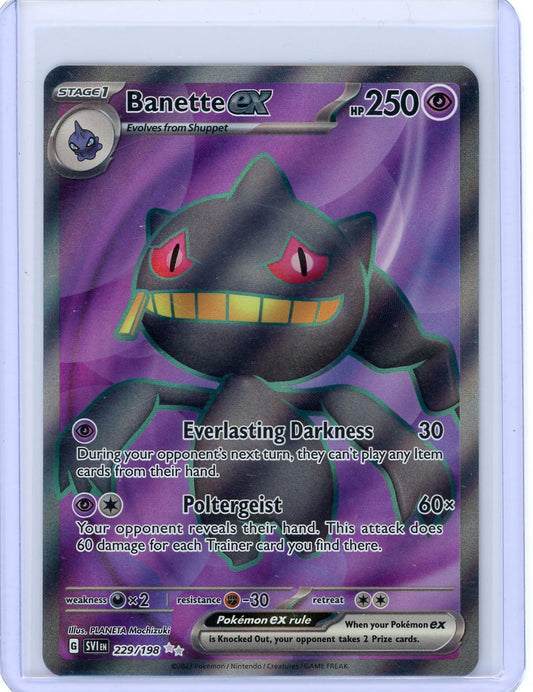 Banette ex - 229/198 - SV01: Scarlet & Violet Base Set