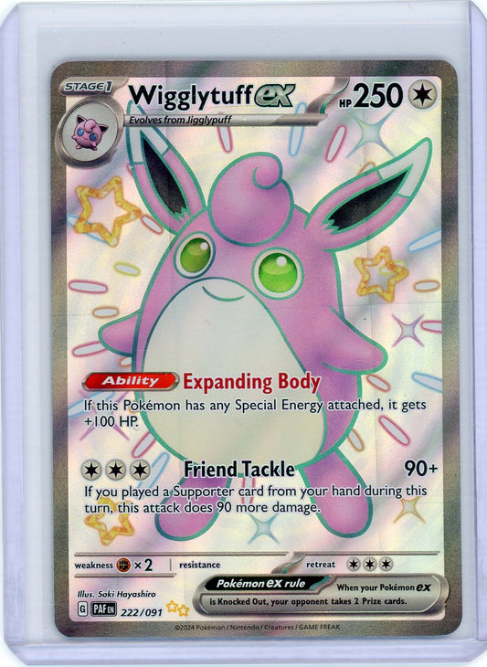 Wigglytuff ex - SV: Paldean Fates
