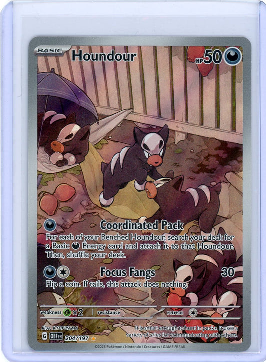 Houndour - 204/197 - SV03: Obsidian Flames