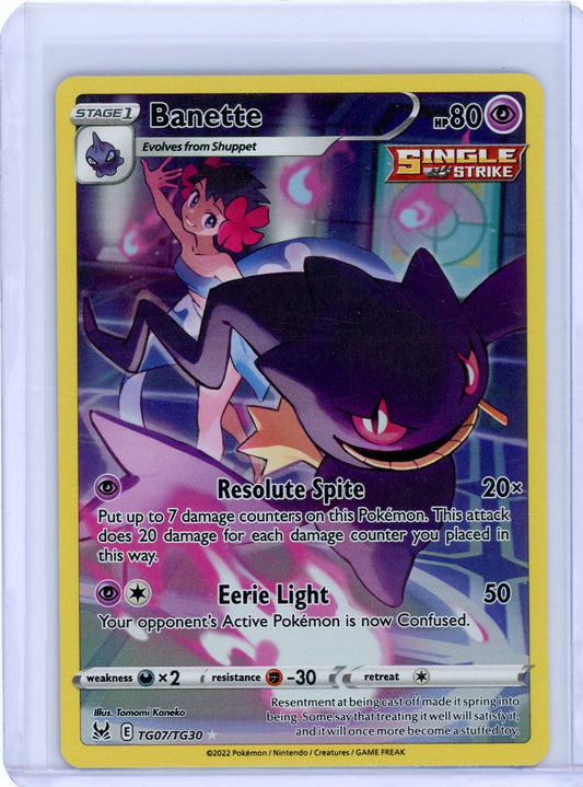 Banette - SWSH: Lost Origin Trainer Gallery - TG07/TG30