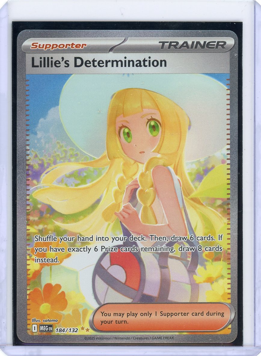 Lillie's Determination - 184/132 - ME01: Mega Evolution
