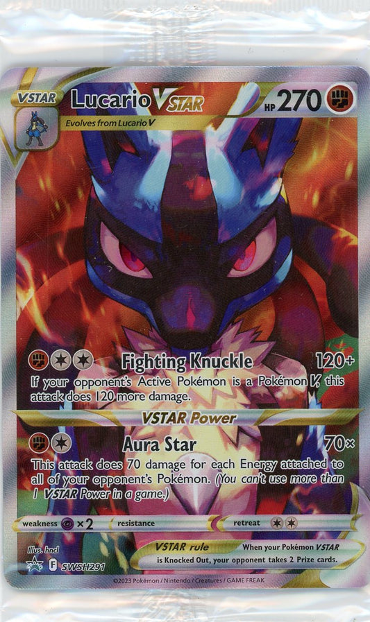 Lucario VSTAR - SWSH291 -  Sword & Shield Promo Cards [Sealed]