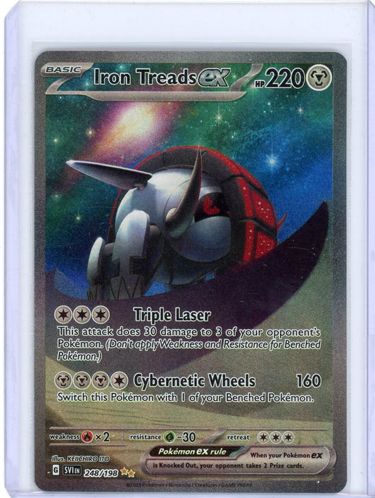 Iron Treads ex - 248/198 - Scarlet & Violet Base Set