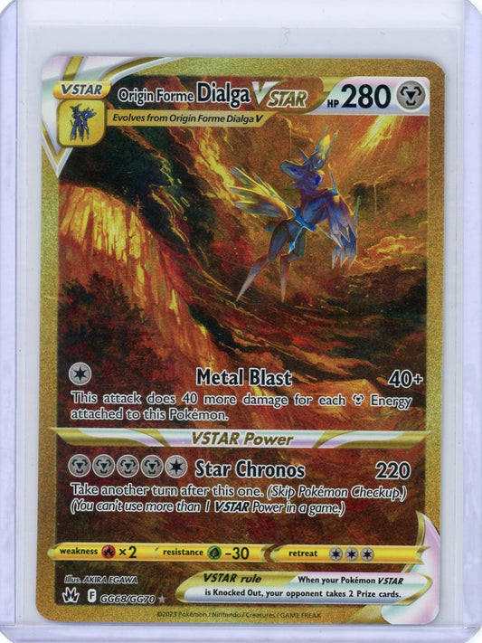 Origin Forme Dialga VSTAR (Secret) - Crown Zenith: Galarian Gallery