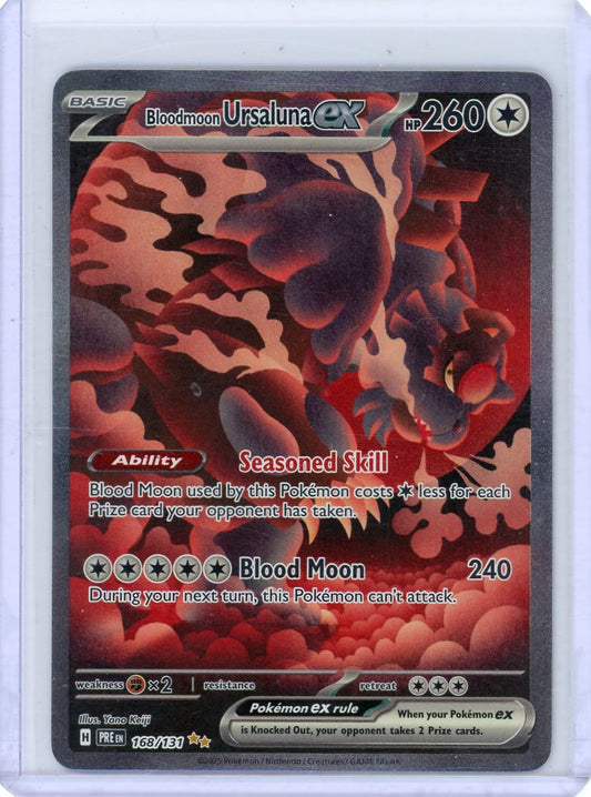 Bloodmoon Ursaluna ex - SV: Prismatic Evolutions