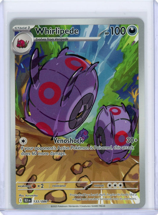 Whirlipede - 133/086 - SV: Black Bolt