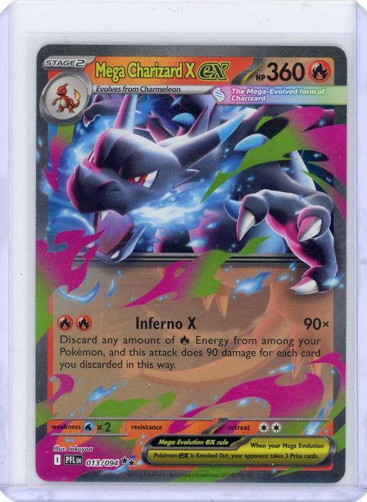 Mega Charizard X ex - 013/094 - ME02: Phantasmal Flames