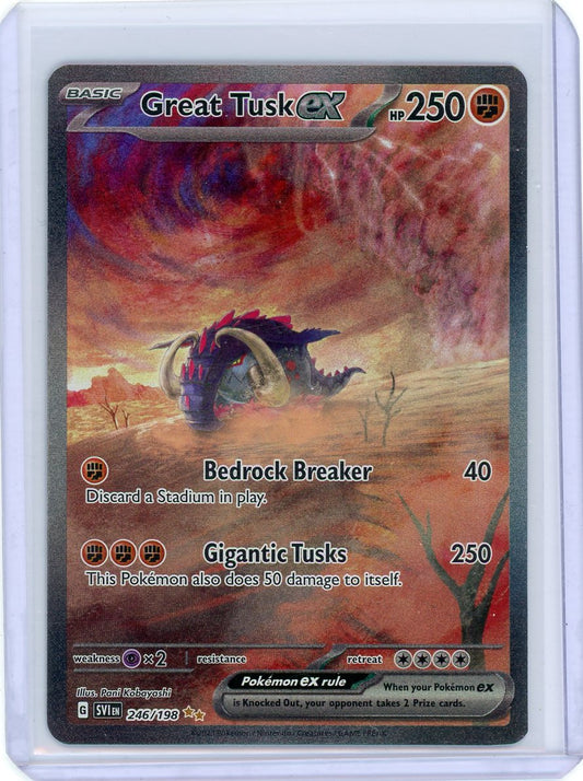 Great Tusk ex - 246/198 - SV01: Scarlet & Violet Base Set