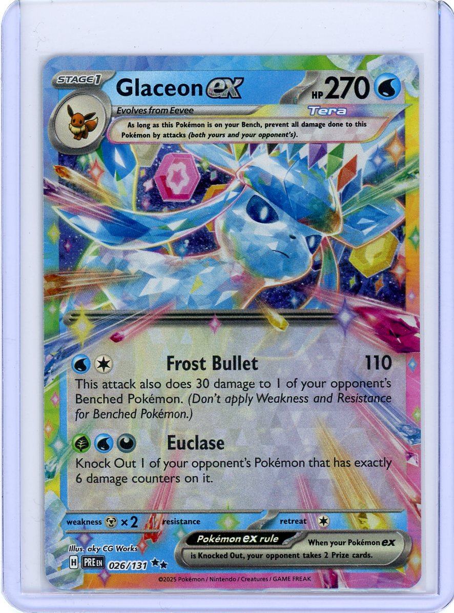 Glaceon ex - 026/131 - SV: Prismatic Evolutions