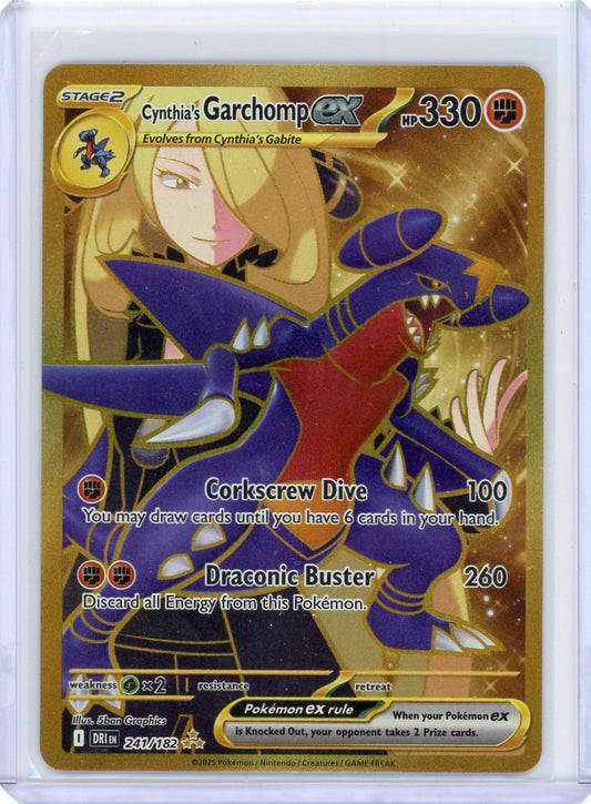 Cynthia's Garchomp ex - 241/182 - SV10: Destined Rivals