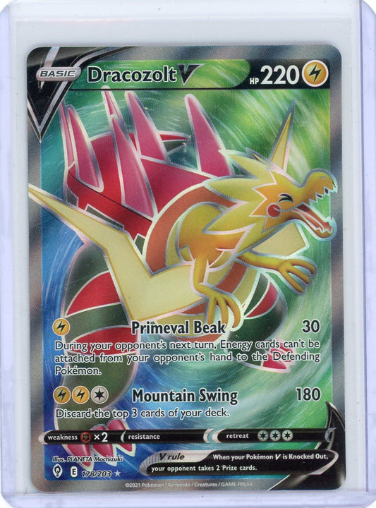 Dracozolt V (Full Art) - SWSH07: Evolving Skies