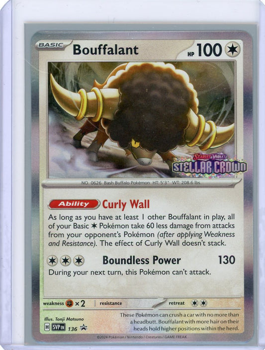 Bouffalant - 136 - SV: Scarlet & Violet Promo Cards