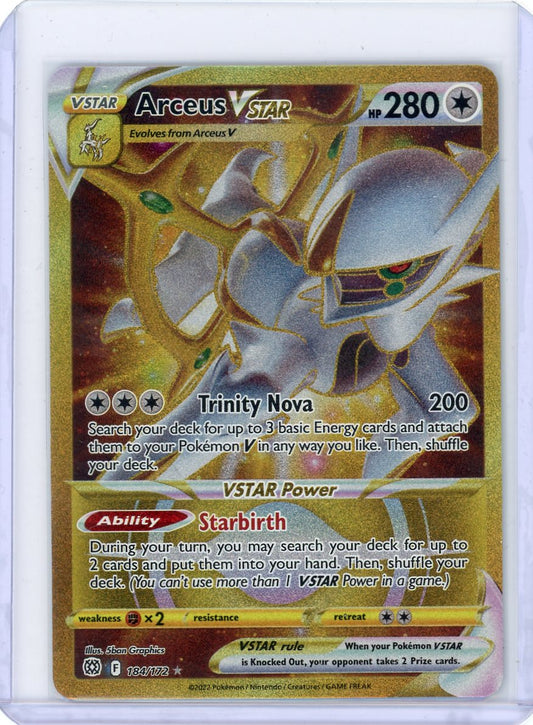 Arceus VSTAR (Secret) (184) - SWSH09: Brilliant Stars