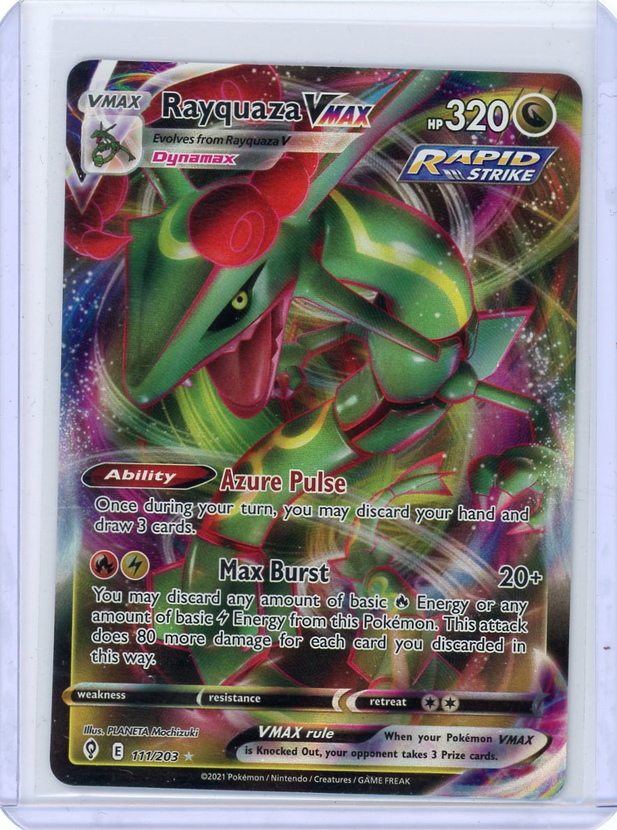 Rayquaza VMAX - SWSH07: Evolving Skies