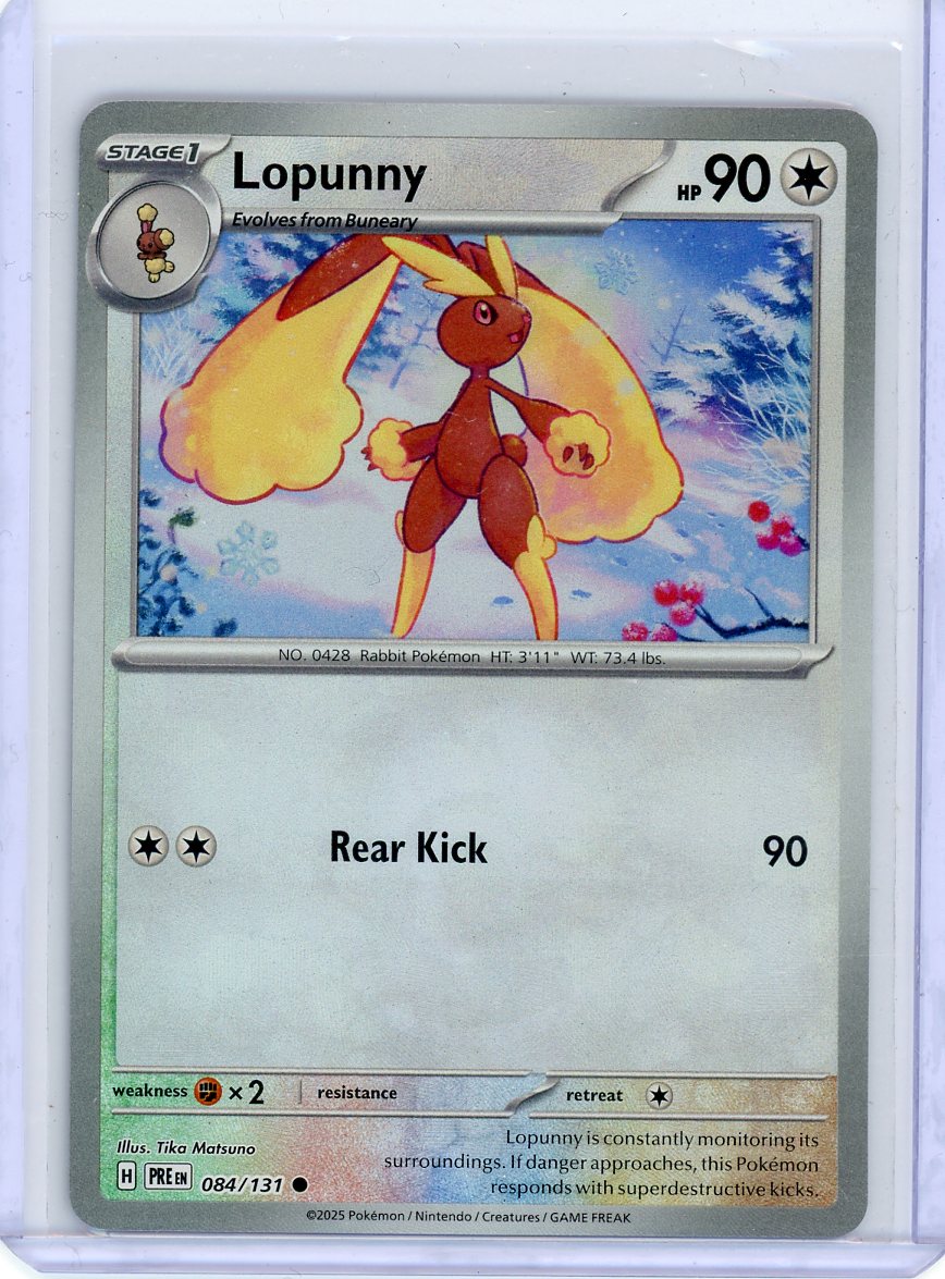 Lopunny (Master Ball Pattern) - SV: Prismatic Evolutions