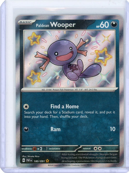 Paldean Wooper - 180/091 - SV: Paldean Fates