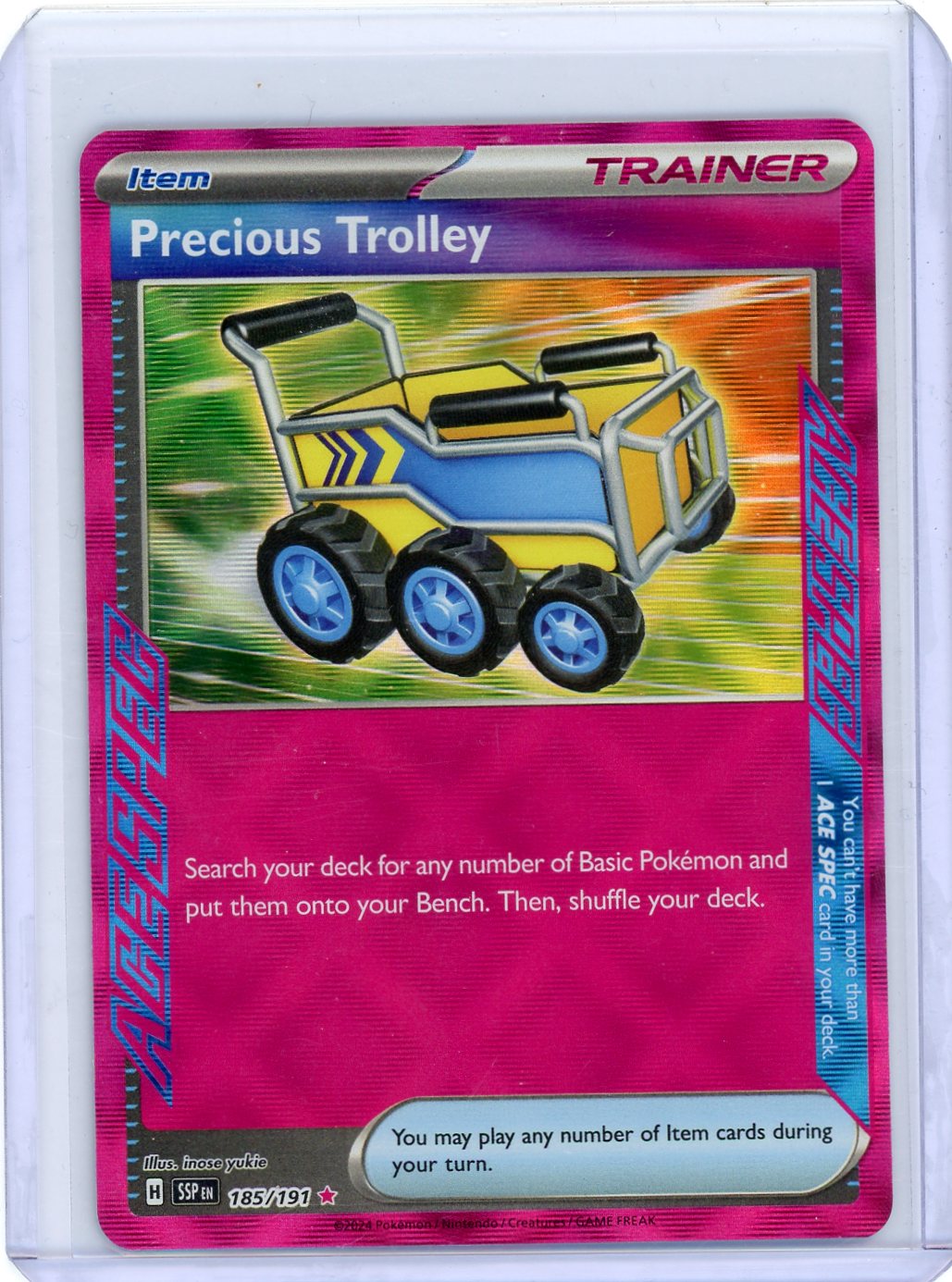 Precious Trolley - Surging Sparks - 185/191