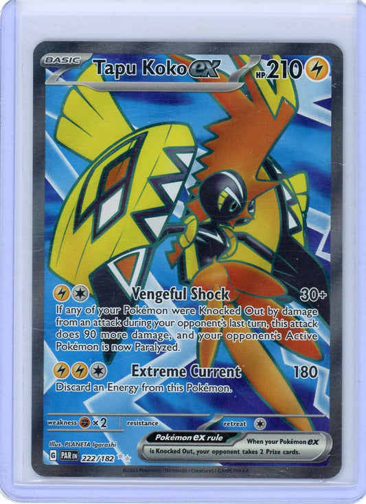 Tapu Koko ex - 222/182 - SV04: Paradox Rift