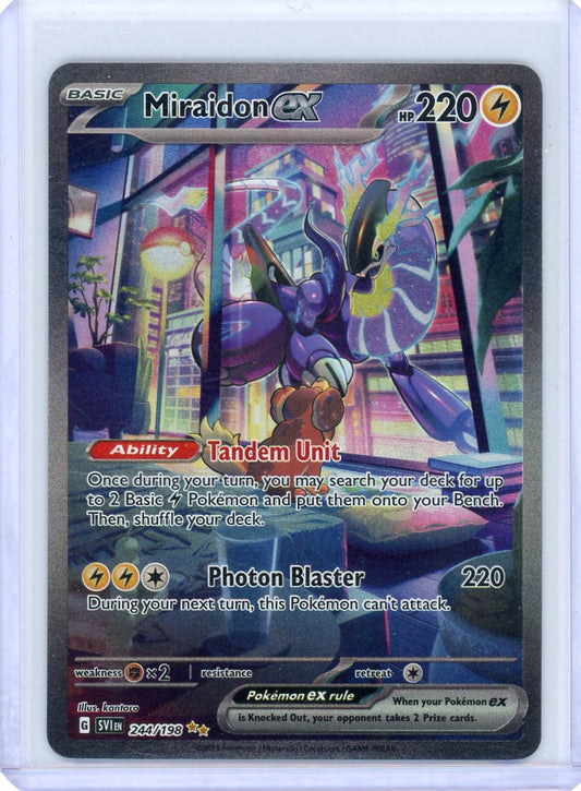 Miraidon ex - 244/198 - SV01: Scarlet & Violet Base Set