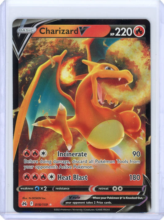 Charizard V - Crown Zenith 018/159