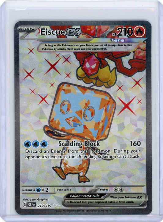 Eiscue ex - 210/197 - SV03: Obsidian Flames