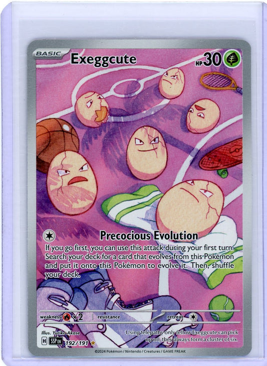 Exeggcute - 192/191 - SV08: Surging Sparks
