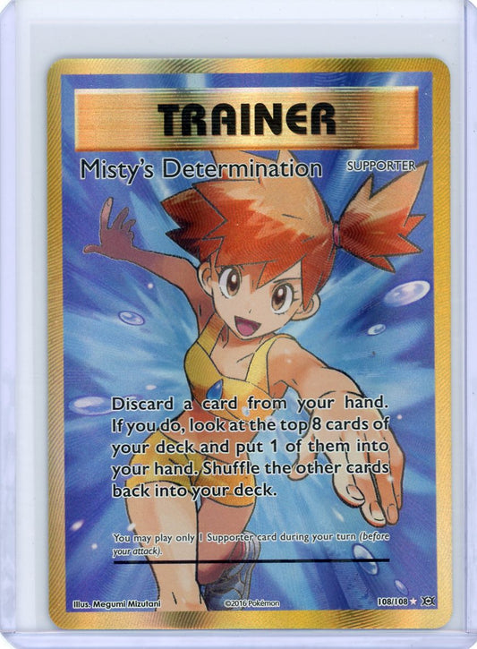 Misty's Determination (Full Art) - XY - Evolutions