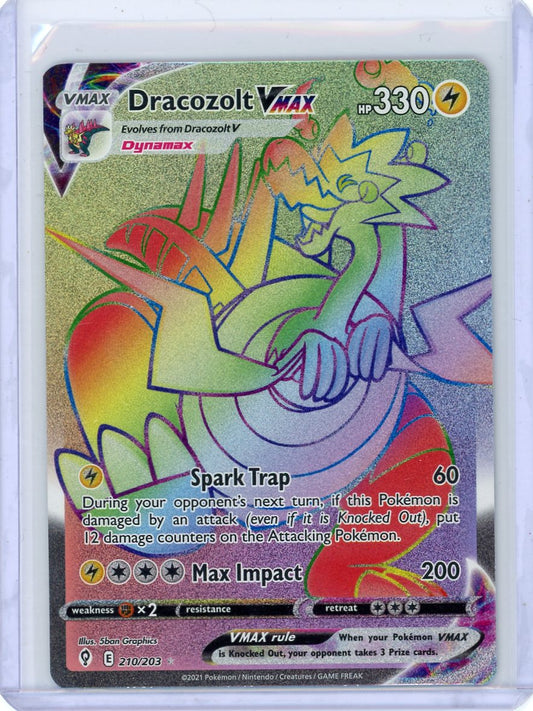 Dracozolt VMAX (Secret) - SWSH07: Evolving Skies