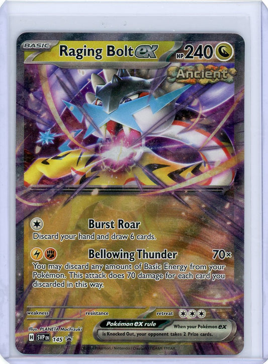 Raging Bolt ex - 145 - SV: Scarlet & Violet Promo Cards