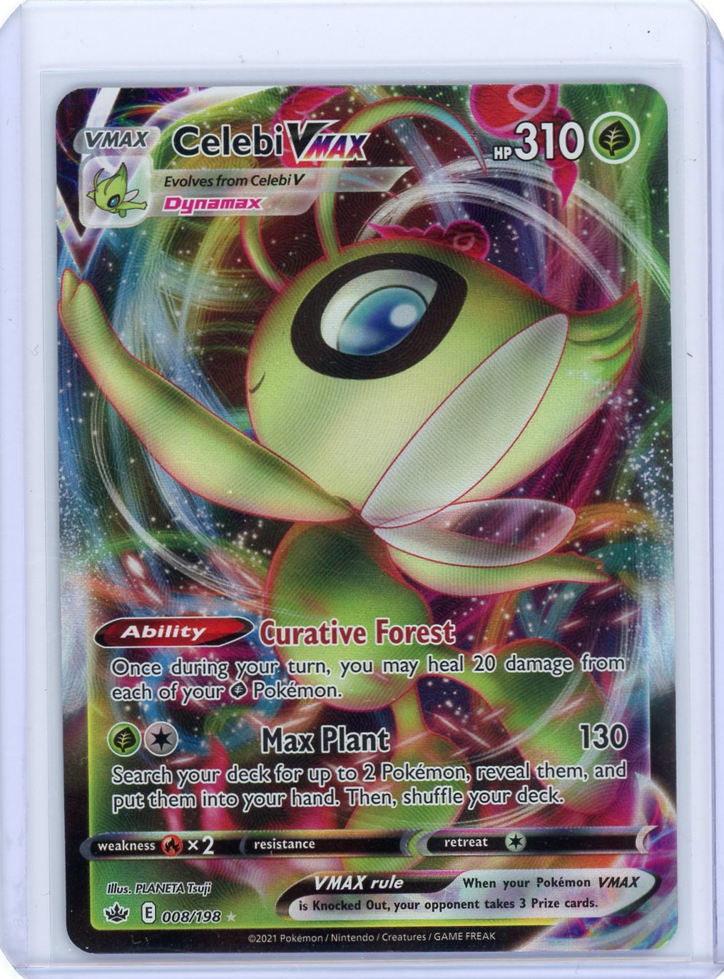 Celebi VMAX - SWSH: Chilling Reign - 008/198