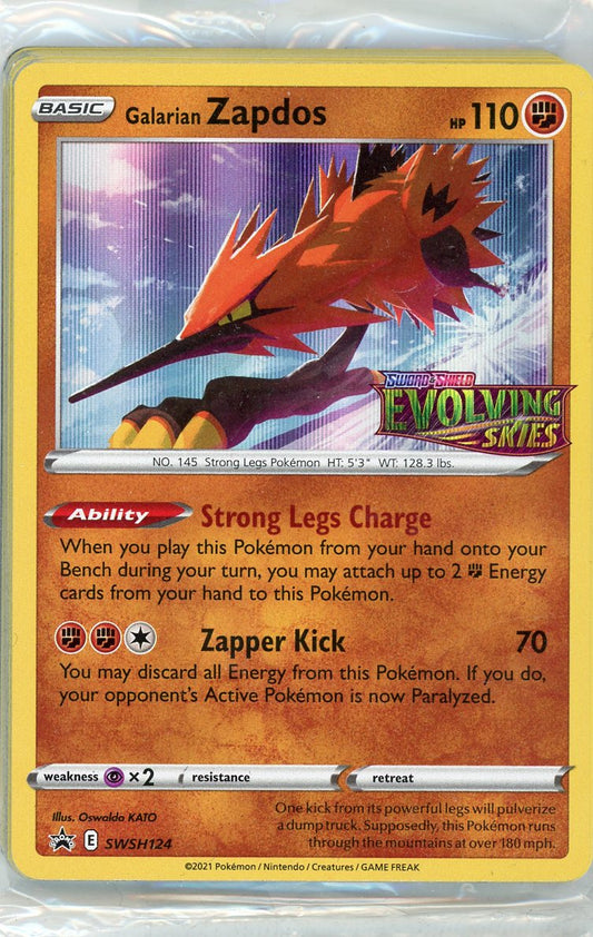 [SEALED] Galarian Zapdos - Evolving Skies - Prerelease Promo Deck