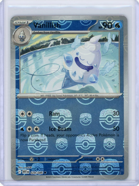 Vanillish (Master Ball Pattern) - SV: White Flare