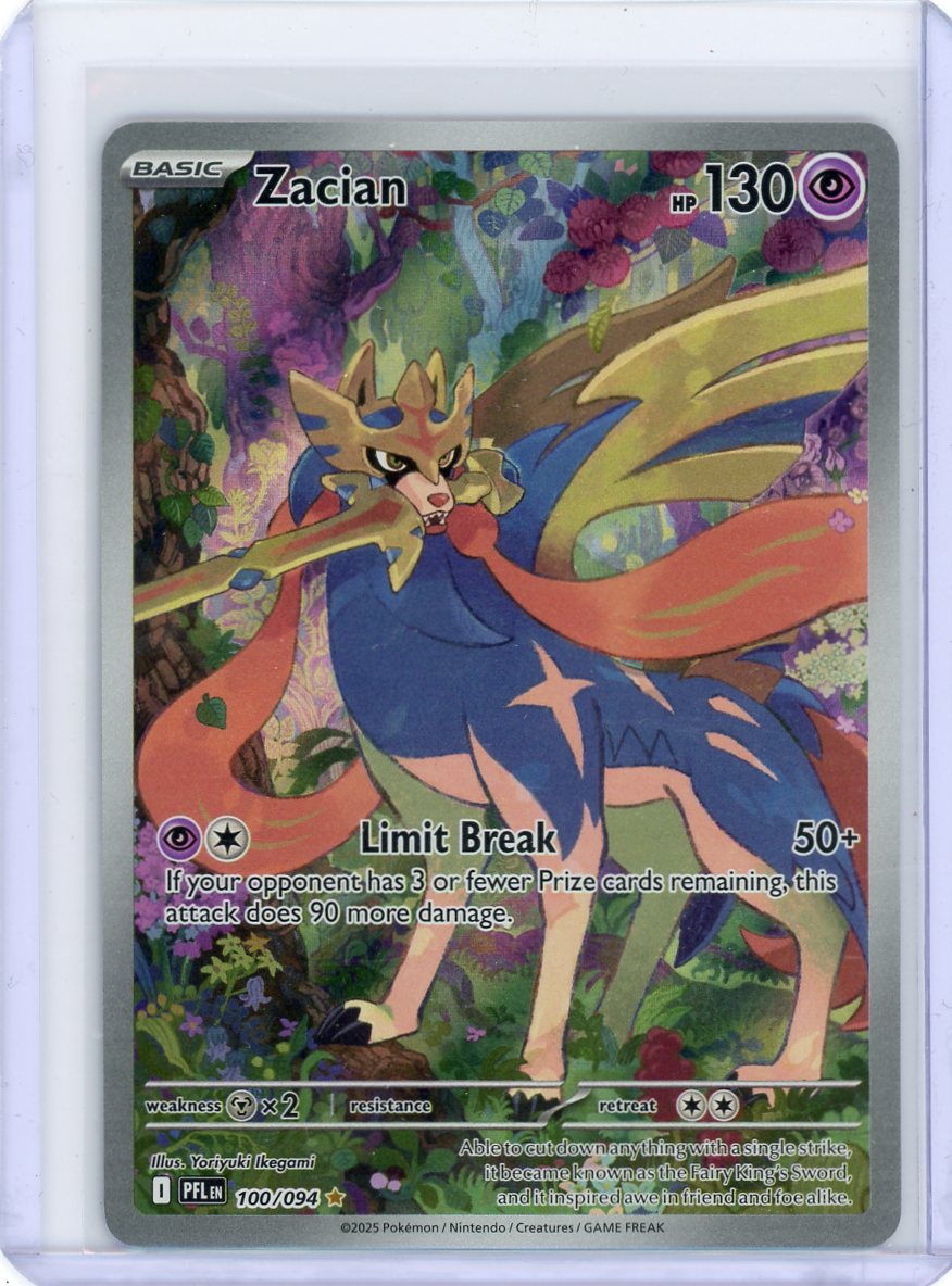Zacian - 100/094 - ME02: Phantasmal Flames